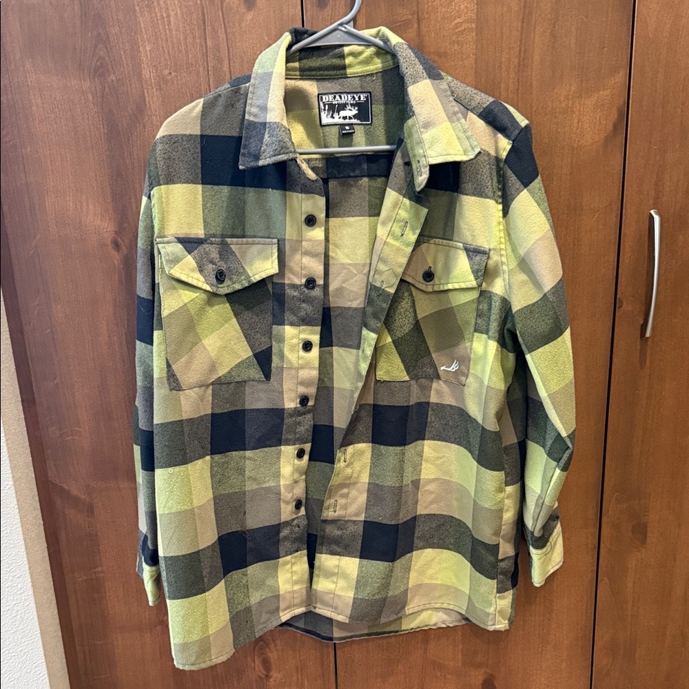 Deadeye Outfitters Flannel Plaid Shirt